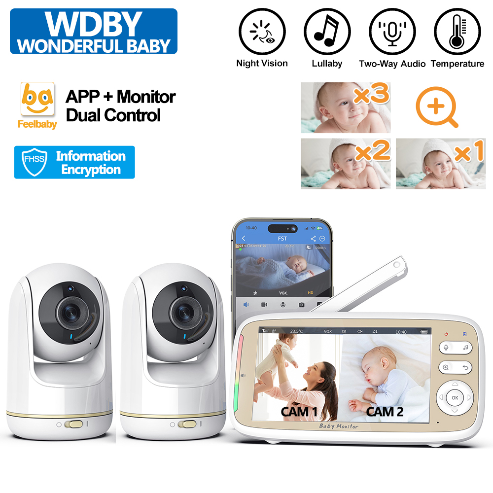 VB803 PRO Baby Monitor with 2p - Home Cinema Wireless 评论和价格