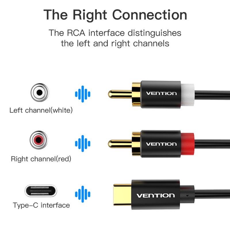 USB C RCA Audio Cable Type-C t - Home Cinema Tv 评论和价格