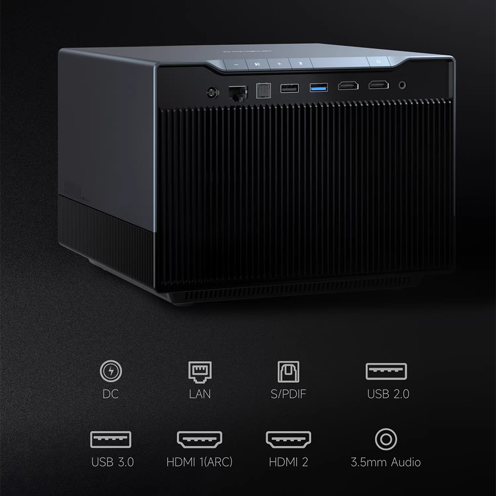 Dangbei F6 DLP 4K Projector Hi - Audio Home Cinema 评论和价格