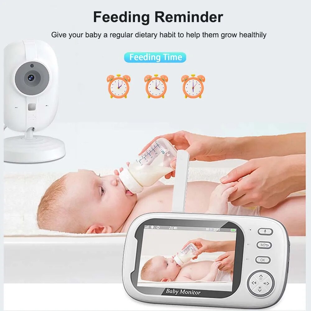 3.5'' Video Baby Monitor 2.4G  - Home Cinema Wireless 评论和价格