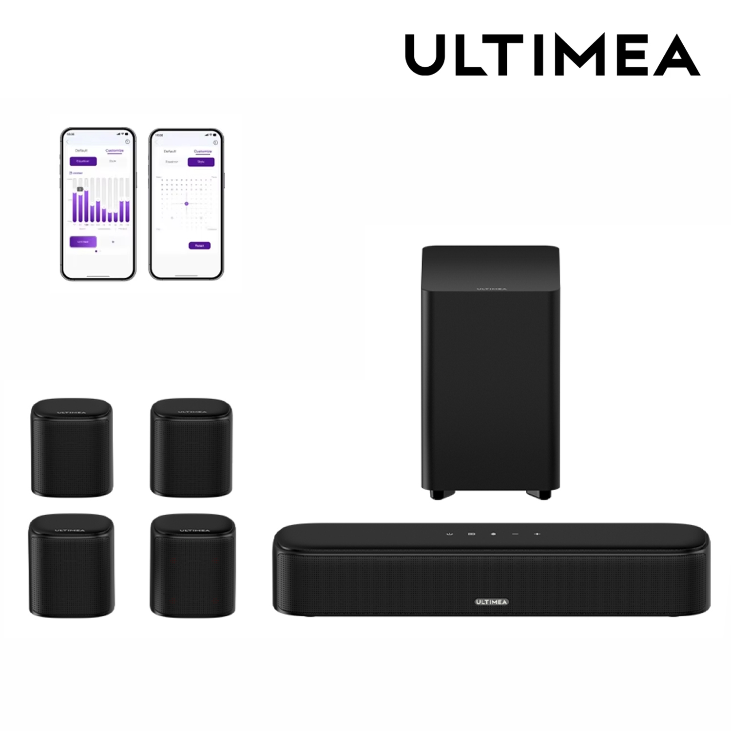 ULTIMEA 7.1 Channel Sound Bar  - Home Cinema Wireless 评论和价格