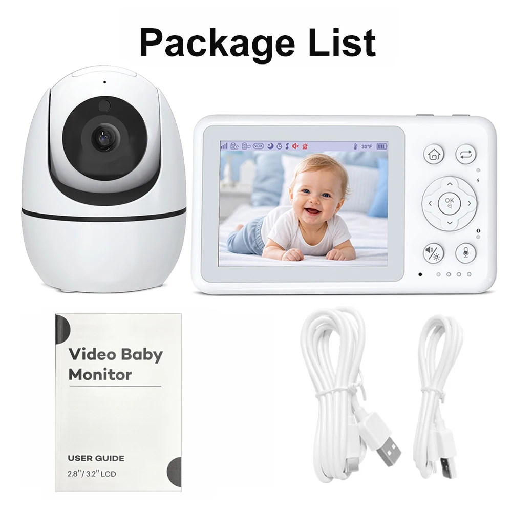 3.2Inch Video Baby Monitor LCD - Home Cinema Wireless 评论和价格