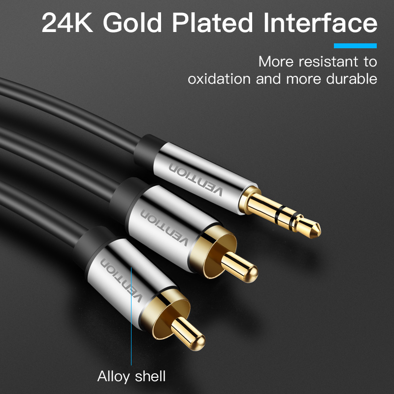 Vention RCA Cable 3.5 to 2rca  - Audio Home Cinema 评论和价格